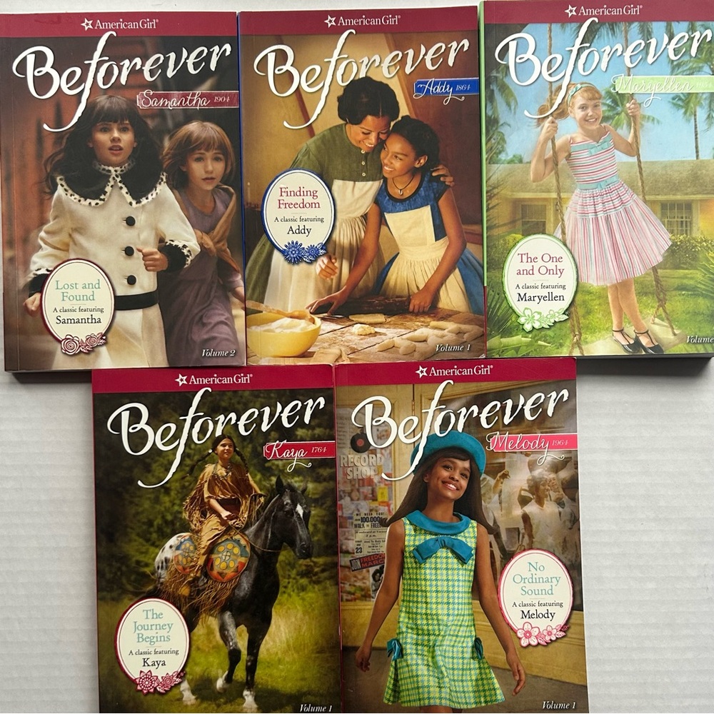 American Girl BeForever Books Lot Of 5 For Girls Kids Collectible 2015